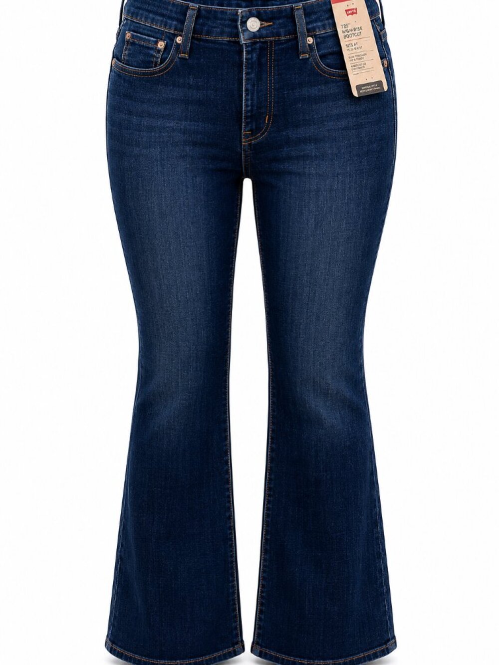 Levi's 725 High Rise Bootcut Jeans NWT Dark Wash Women's 12 W31 L32